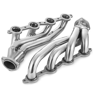 Colectores de escape cortos de acero inoxidable para Chevy LS1 LS2 LS3 LS6 LS7, para Chevelle Camaro, mejora de rendimiento EH28125-P - Product Image 4