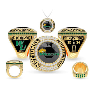 Anillo de Campeón Deportivo Juvenil Personalizado Anillos de Campeonato de Béisbol Juvenil - Product Image 2