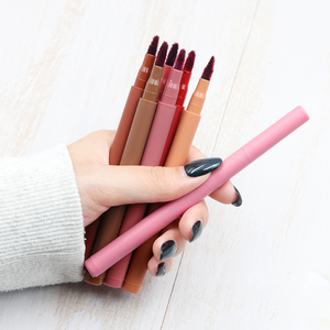 Nouveauté, rouge à lèvres liquide mat en velours de haute qualité, longue tenue, couleur intense, crayon <span class=keywords><strong>contour</strong></span> des lèvres - Product Image 5