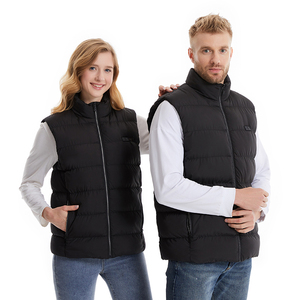 2025 nouveau gilet chauffant pour hommes chaud sans manches réglage à 3 vitesses veste chauffante manteaux zippés pour température froide - Product Image 2