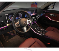 Lumière ambiante LED 11 couleurs pour BMW G20 Série 3 2019-24, panneau d'instrument intérieur, lampe décorative de selle, accessoires de modification RGB
