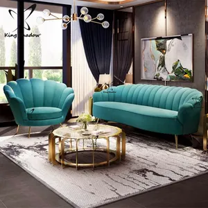 豪华沙龙家具套装美发沙龙沙发家具现代客厅家具沙发理发椅