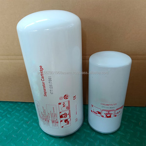 ตัวกรองแยกน้ำมัน Mengma รุ่นใหม่ สีขาว หมายเลขอะไหล่ 47712518001 พร้อมใยแก้วบางและกระดาษกรองสำหรับเครื่องอัดอากาศแบบสกรูอุตสาหกรรม - Product Image 2