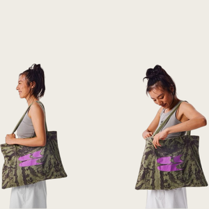 Bolsa de Viaje Ligera con Estampado Tie-Dye, Gran Capacidad, Correa Ancha para el Hombro, Estilo Artístico, Bolsa de Mano para Uso Diario - Product Image 2