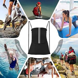 Supplier Custom Logo Waterproof <b>Nylon</b> Drawstring Bag Outdoor Sports Gym <b>Backpack</b> Personalized Polyester Printed Draw String Bag - Product Image 6
