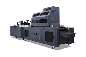 Mesin Cetak Tas Non-woven <span class=keywords><strong>UV</strong></span> Single Pass Kecepatan Tinggi Satu Lintasan CMYKW 5 Warna untuk Kotak Pizza Bergelombang - Product Image 2