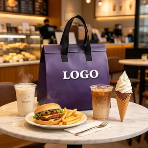Custom Logo Biodegradable Fabric Thermal Food <b>Cooler</b> <b>Backpack</b> Bag Waterproof Non Woven Insulated Exhibition <b>Cooler</b> Bags - Product Image 1