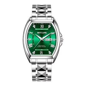 Reloj de Pulsera de Cuarzo de Lujo para Hombre LP08, Nuevo Modelo, Deportivo, Luminoso, Resistente al Agua, con Fecha, Esfera Tonneau, para Hombre, MSTIANQ - Product Image 1