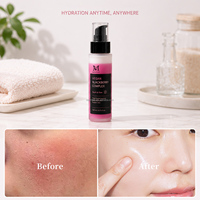 Sérum Visage Coréen Anti-Âge Éclaircissant à l'Acide Hyaluronique et à l'Essence de Mûre Végétalienne OEM, Soin de la Peau à la Centella et Vitamine C