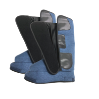 Bottes de compression à air portable sans fil OEM Dispositif de thérapie par pressothérapie lymphoedème pour la récupération de l'œdème du pied