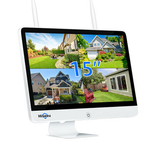 Hiseeu Eseecloud Schermo da 15 pollici con risoluzione 1080p H.265 compressione Video Wireless WiFi Home <span class=keywords><strong>Network</strong></span> videoregistratore <span class=keywords><strong>DVR</strong></span> - Product Image 1