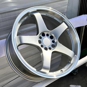 Jantes de voiture Vorgin finition argent à vendre <span class=keywords><strong>Nissan</strong></span> 300zx 350z 370z R32 R34 R35 <span class=keywords><strong>GTR</strong></span> S13 S14 S15 Jantes noires 17x9 18x9 5 18x10 5 19x10 - Product Image 3