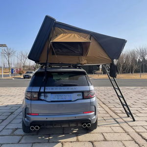 Most Favorable Price New Hard-shell Roof Tent Camping Fully Automatic Car Roof Ground Oxford Four-season Double Layer Waterproof - Product Image 1