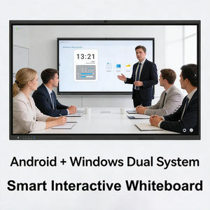 Pizarra Interactiva Multitáctil 4K de 55, 75, 85 y 110 Pulgadas, Panel Plano Interactivo Antideslumbrante para Educación y Presentaciones Empresariales - Product Image 1