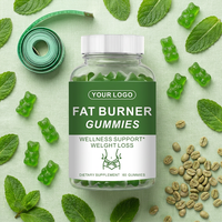 OEM Groene Thee Garcinia Cambogia & Groene Koffieboon Complex Gewichtsbeheersing Ondersteunende Gummies