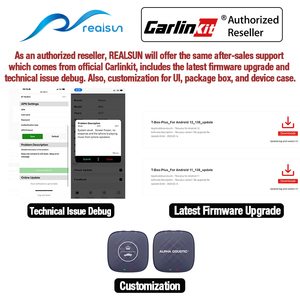 Adaptateur sans fil Android <span class=keywords><strong>Auto</strong></span>/CarPlay 2 en 1 Compatible avec CarPlay filaire USB Plug and Play - Product Image 2