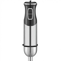 Mixeur Plongeant Électrique Haut de Gamme 500/1000W Silencieux avec Moteur en Cuivre Pur, Molette de Vitesse et Double Interrupteur pour la Cuisine Quotidienne