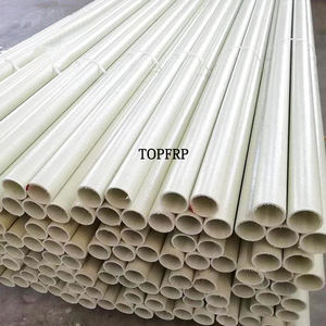 High Strength FRP Pultruded Fiberglass Tubes & Pipes Anti-corrosion Custom Cutting Service for Tool Handles - Product Image 2