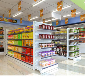 رفوف عرض منتجات من المُصنع نوع جديد الأعلى مبيعًا رفوف عرض للمتاجر الكبرى لرفوف محلات التجزئة رفوف من الجندول - Product Image 6