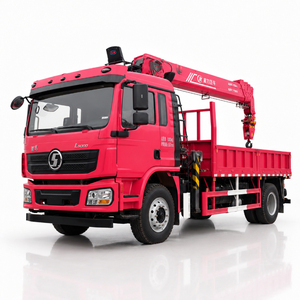 รถบรรทุกติดเครนไฮดรอลิก CLW 8x4 12 ตัน สำหรับขนย้ายวัสดุก่อสร้าง - Product Image 2