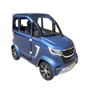 Scooter Eléctrico con Cabina, Certificado EEC 2021, Nuevo Vehículo Eléctrico con L6e-bp Automático <span class=keywords><strong>Macpherson</strong></span> 125/65-12 1500-2000mm 80km - Product Image 1