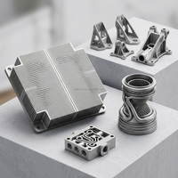 Fabricant 3D, fourniture sur mesure d'impression 3D en alliage d'aluminium SLM, impression métallique, service d'impression 3D en titane, services de fabrication