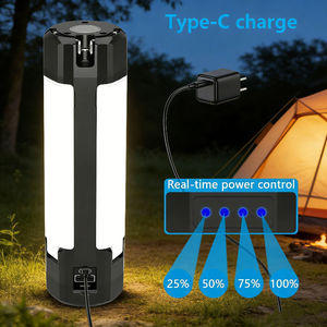 Unfazed Darkness Alecter Solar Solar/<b>USB</b> Adventure Lantern 7 Modes Magnetic Hook Collapsible Flashlight IP53 1000 Lumens - Product Image 6