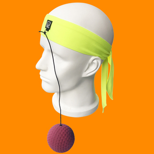 Ballon de réflexe de boxe pour l'entraînement de la vitesse avec construction en ABS et caoutchouc et bandeau en silicone pour une utilisation en extérieur et en <span class=keywords><strong>voyage</strong></span> - Product Image 6