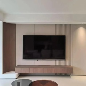 Mobile <span class=keywords><strong>TV</strong></span> in Legno Massello Durevole, Design Moderno e Alla Moda, Adatto a Diverse Configurazioni di Arredamento per Soggiorni Familiari - Product Image 1
