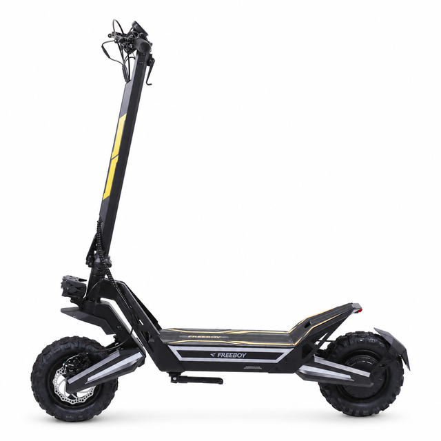 1200W 48V 18.2Ah Off Road Style Electric Scooter with 11 Inch Pneumatic Tires for Adult Riders Wholesale