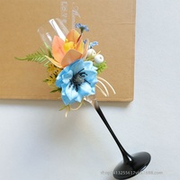 Yi Ya Ge 2599 Verres à Toast de Mariage Boutonnières de Mariage Bouquets à Main Décorations de Mariage Élégantes Ornements de Bouteilles Parfumées
