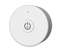 Récepteur de télécommande RF 2,4G à luminosité réglable avec un seul bouton, variateur RF R1-1 pour bandes LED monochromes 220V/12V, certifié ROHS