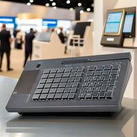 Teclado de sistema POS programable todo en uno LIF multifuncional con RFID y lector de tarjetas magnéticas para sistemas POS