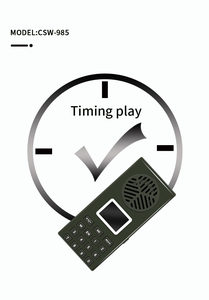 Cssiwe <span class=keywords><strong>2023</strong></span> Altavoz Reproductor de Sonidos de Aves Multisonido Más Vendido, Ofrece Dispositivo para Aves con Control Remoto - Product Image 5