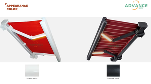 Mái hiên băng cassette kèm theo đầy đủ với tán có thể thu vào và hoạt động cơ giới yên tĩnh - Product Image 5