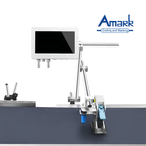 Snelle drogende eco-solvent inkt automatische industriële TIJ label/kaart/flex/ei print inkjetprinter met hoge snelheid 70m/min - Product Image 2