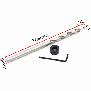 High-Speed Steel Auger <b>Drill</b> <b>Bit</b> 150mm Length 9.5mm Shank For Woodworking Bell Hanger Drilling - Product Image 4