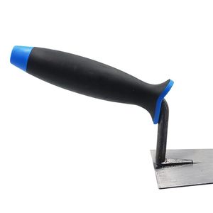 Truelle à pointe arrondie 18 cm, lame en acier au carbone, poignée ergonomique, grip antidérapant noir, outil de jardin - Product Image 4
