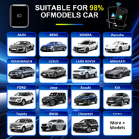 2024 nouvelle mise à niveau filaire vers CarPlay sans fil et Dongle automatique Android avec AirPlay et MirrorCast pour les voitures avec CarPlay filaire OEM