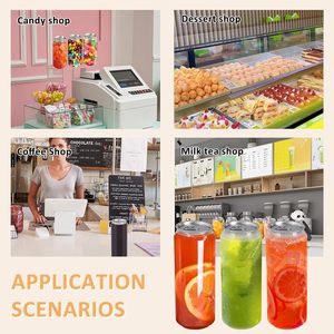 Botellas de plástico con anillo de tracción, jugo de fruta, agua de soda, anillo de plástico, tarro de tracción, lata para mascotas - Product Image 5