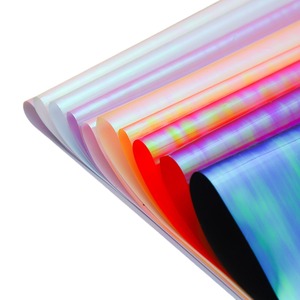 Giấy gói hoa dày, chất liệu chắc chắn, màu sắc óng ánh Hàn Quốc, chất liệu kim loại mờ hai mặt, chống thấm nước, dùng cho bó hoa - Product Image 3