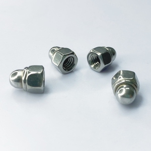 Kunststoff-Kappen-Nuss vorherrschendes Drehmoment selbstversiegelnde kuppelkappen-Nüsse dekorative runde Kopfbezug-Kuppelnüsse <span class=keywords><strong>DIN986</strong></span> - Product Image 2
