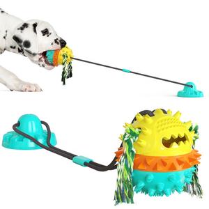 Productos para mascotas modelo caliente interior lechón tira y afloja cuerda bola sonido perro juguete - Product Image 1