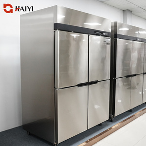 Commercial Kitchen Stainless Steel Reach In <b>Refrigerator</b> 4 Doors Upright Freezer Cooler for Kitchen - Product Image 2