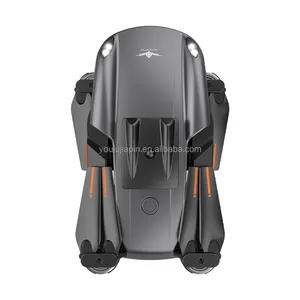 KF616 Drone Mini 4K Profesional Kamera HD, Mainan Anak-anak Quadcopter RC dengan Hambatan Penghisap 2.4G Wifi Dapat Dilipat