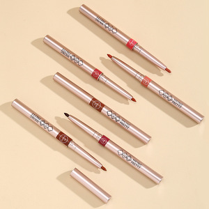 Nuovo arrivo penna trucco dorato doppio effetto accurato impermeabile per le labbra per <span class=keywords><strong>la</strong></span> <span class=keywords><strong>bella</strong></span> <span class=keywords><strong>vita</strong></span> - Product Image 5