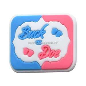 Vente en gros de breloques pour chaussures bébé garçon fille cadeaux promotionnels décoration de chaussures tétine biberon poussette lits bébé sabot breloques pour chaussures - Product Image 4