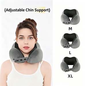 Almohada <span class=keywords><strong>de</strong></span> Viaje para el <span class=keywords><strong>Cuello</strong></span>, Plegable y Portátil, <span class=keywords><strong>con</strong></span> Bolsa <span class=keywords><strong>de</strong></span> Transporte <span class=keywords><strong>con</strong></span> Cordón, para Avión, Tren, Coche, Siesta, Hogar y Oficina - Product Image 1