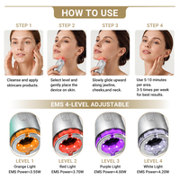 Appareil de massage facial électrique V-Face à aspiration pour le lifting, le remodelage, le raffermissement de la peau et les soins profonds