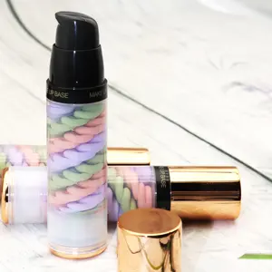 Krim terbaik dasar Makeup Primer wajah untuk kulit berminyak tahan air dengan Concealer pelembab tabir surya bahan Mineral